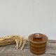 Sandstone water dish signed Poterie du Berry