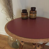 Table en rotin