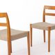 2 of 8 Garmi Dining Chairs by Nils Jonsson for Troeds, 1960s Swedish Teak