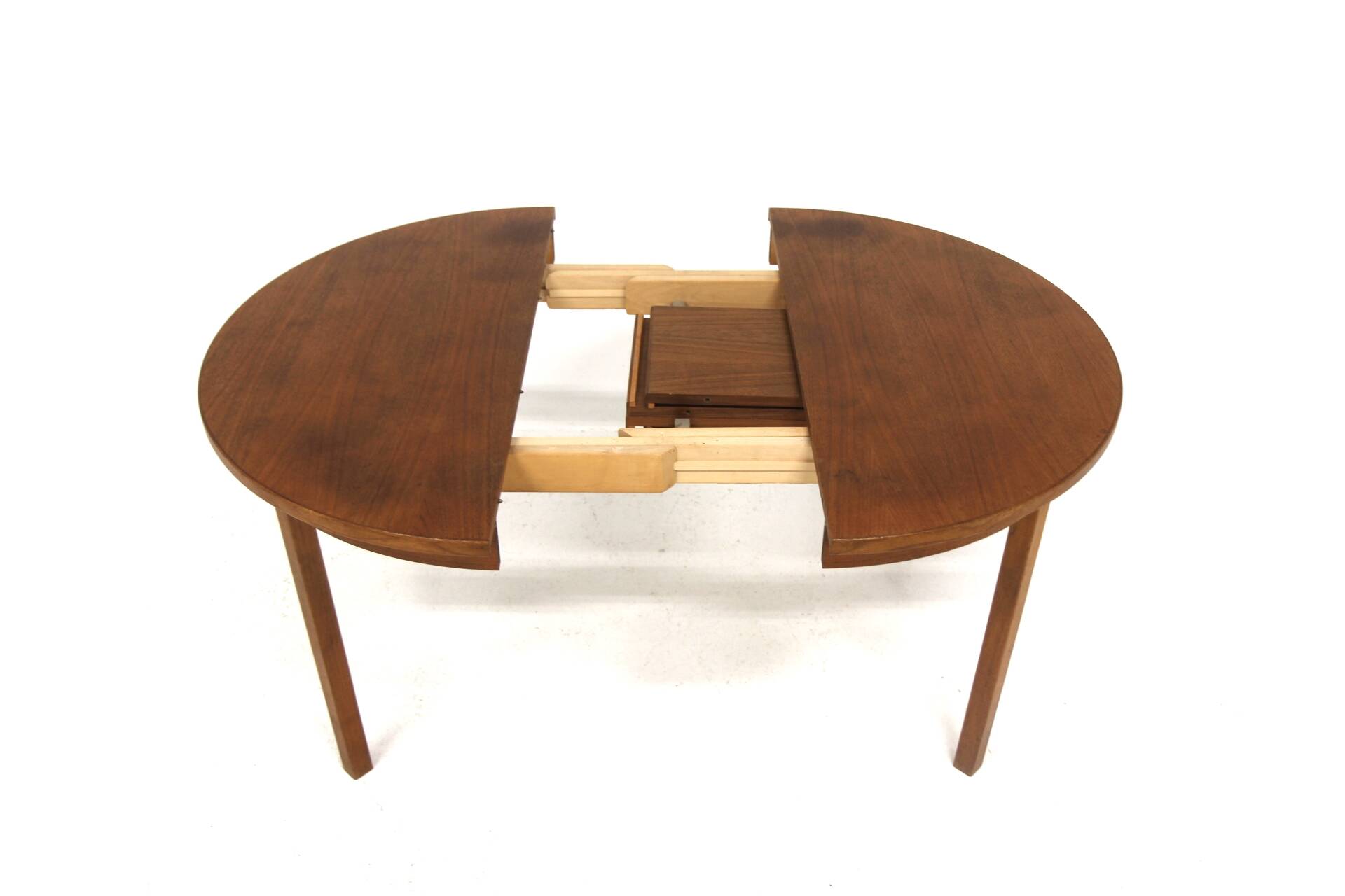 Teak dining table, Hugo Troeds, Bjärnum, Sweden, 1960