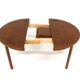 Teak dining table, Hugo Troeds, Bjärnum, Sweden, 1960