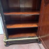 Napoleon iii wood and brass marquetry sideboard 19th century