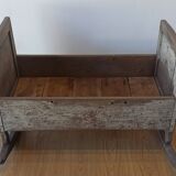 Old, antique cradle.