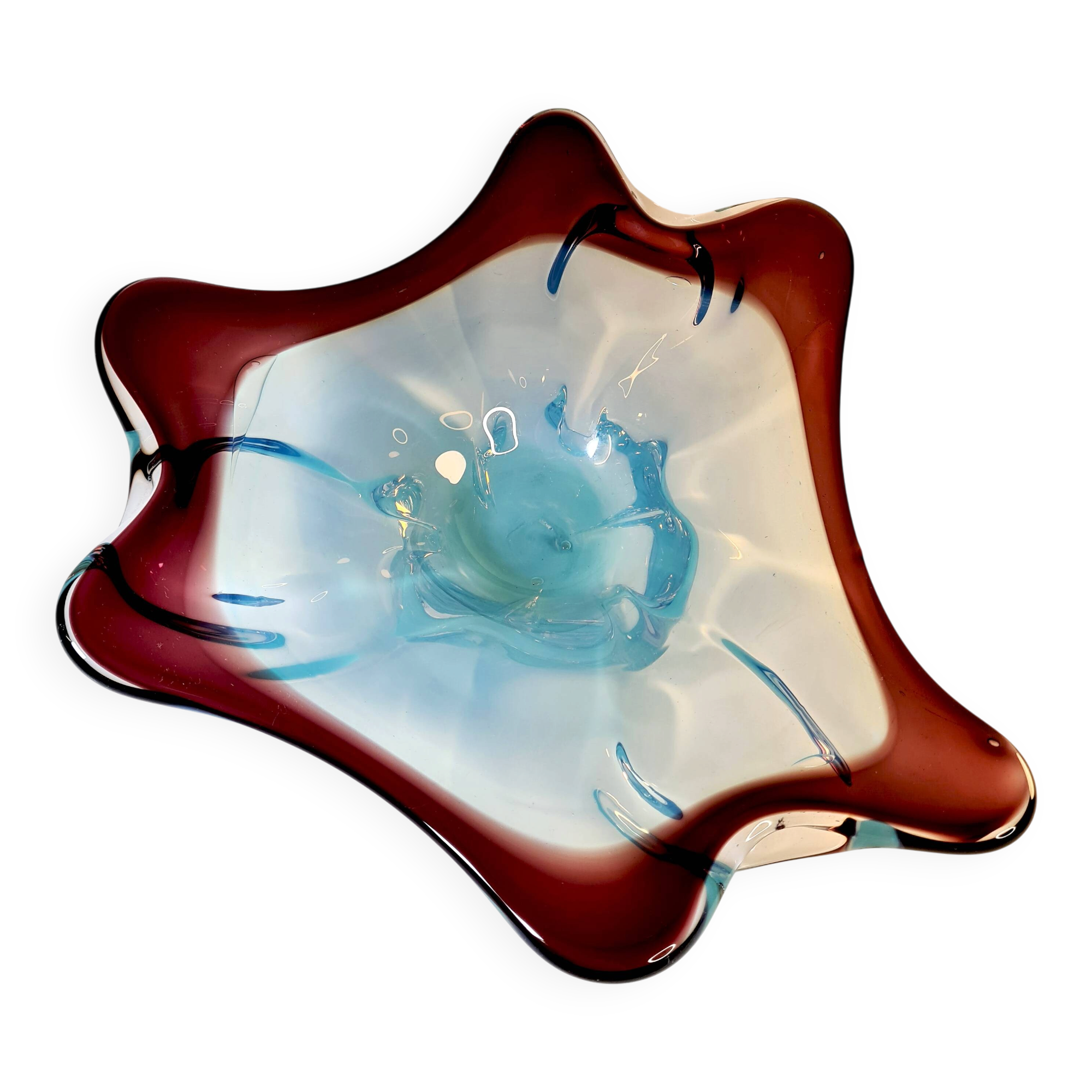 Large Murano glass centrepiece 🌊