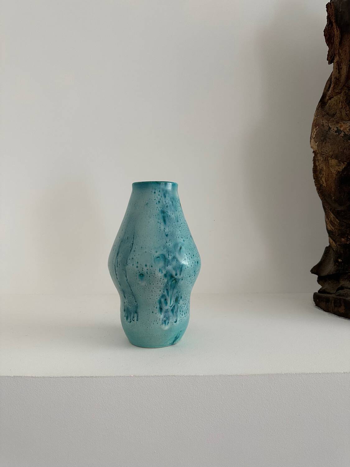 Vase céramique émaillée vintage