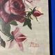 Oil on canvas with vintage roses