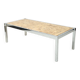 Stone and chrome coffee table, 1970-1980
