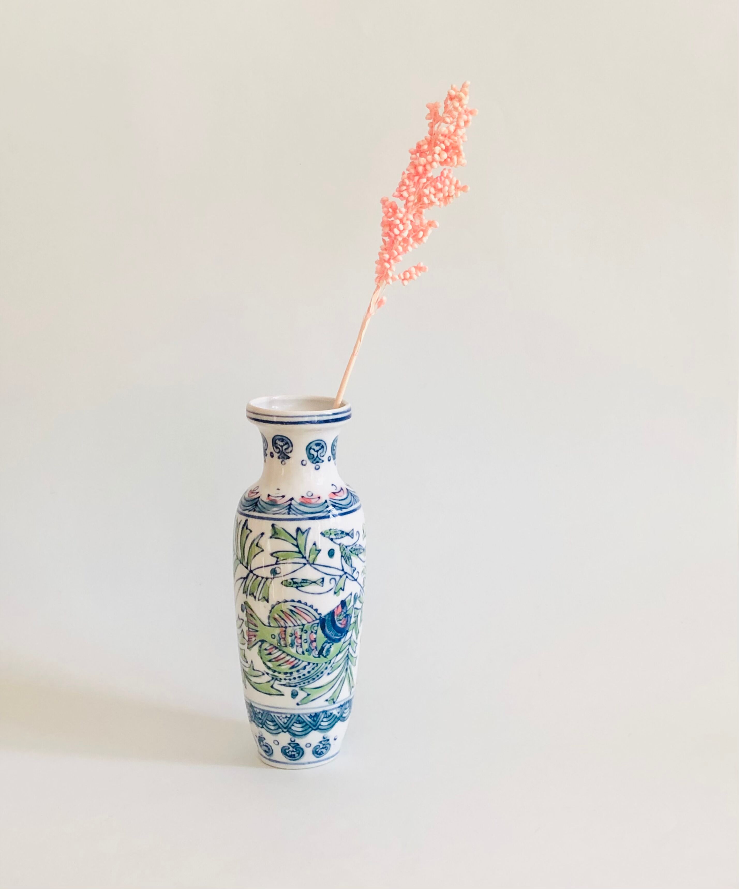 Hand-painted porcelain vase, Germany