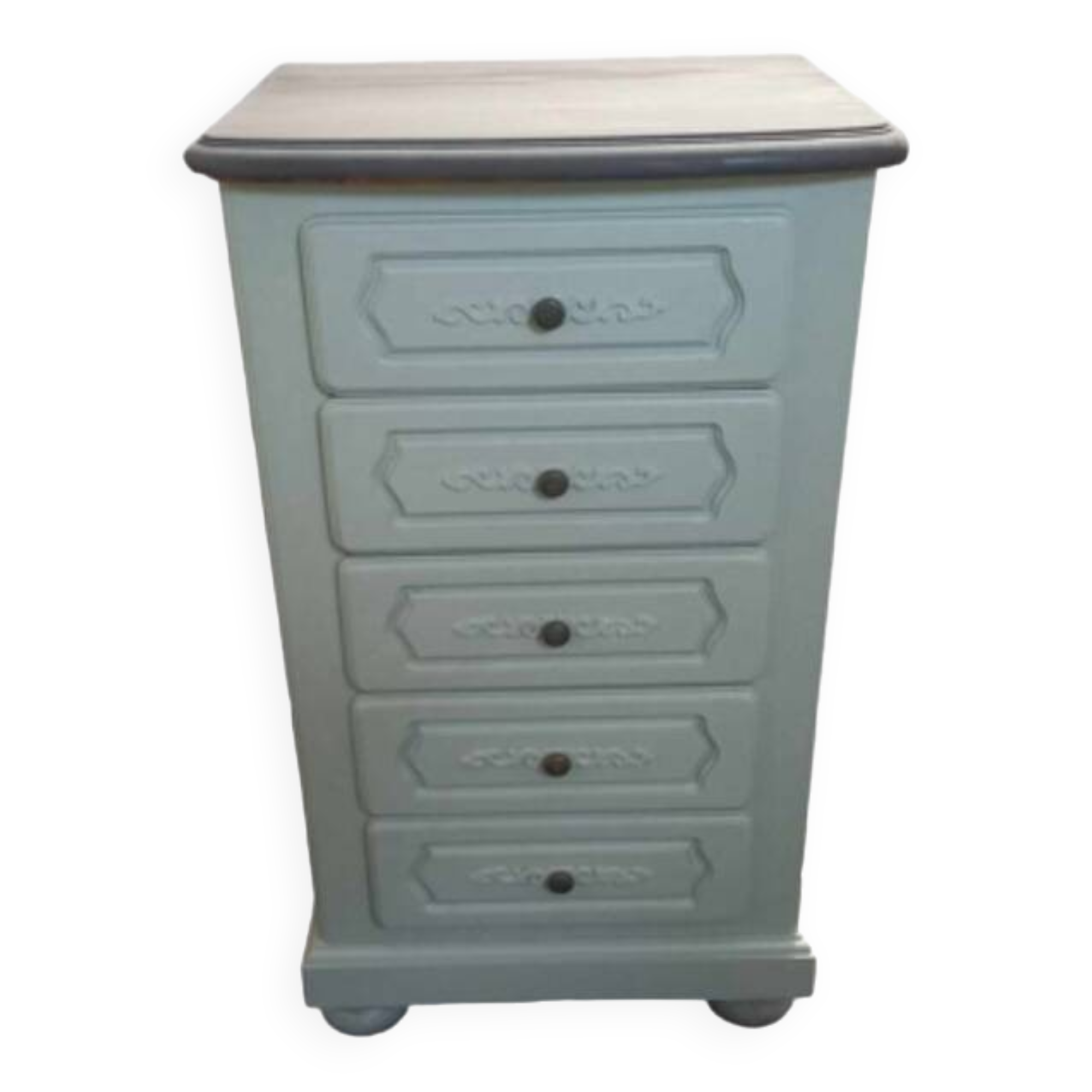 Vintage weekly chest of drawers