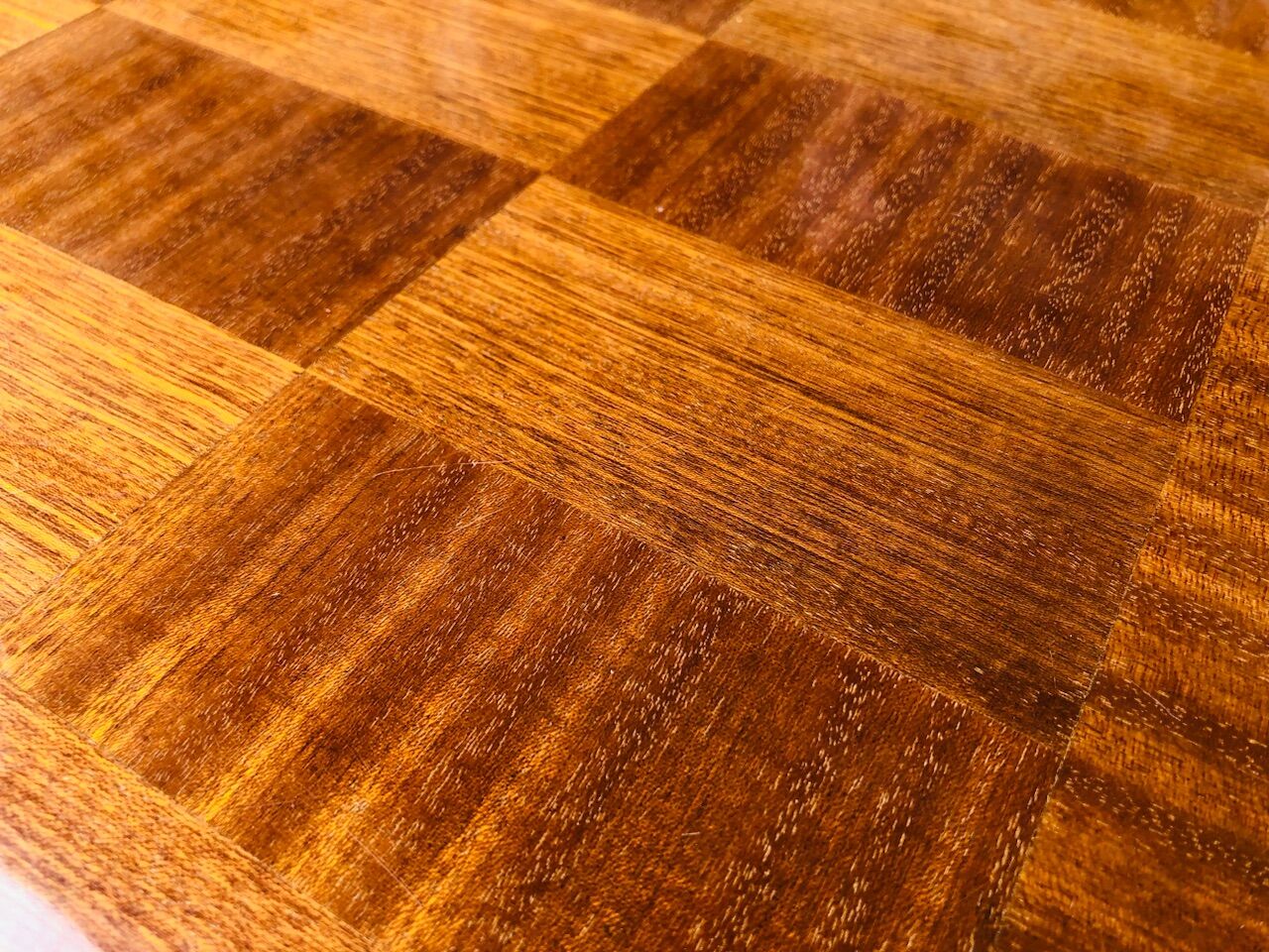 Vintage blond wood coffee table, Circa 60