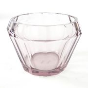 Art Deco vase, crystal, Moser, Czechoslovakia, 1930s