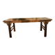19th century Chinese high table in varnished wood
