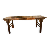 19th century Chinese high table in varnished wood