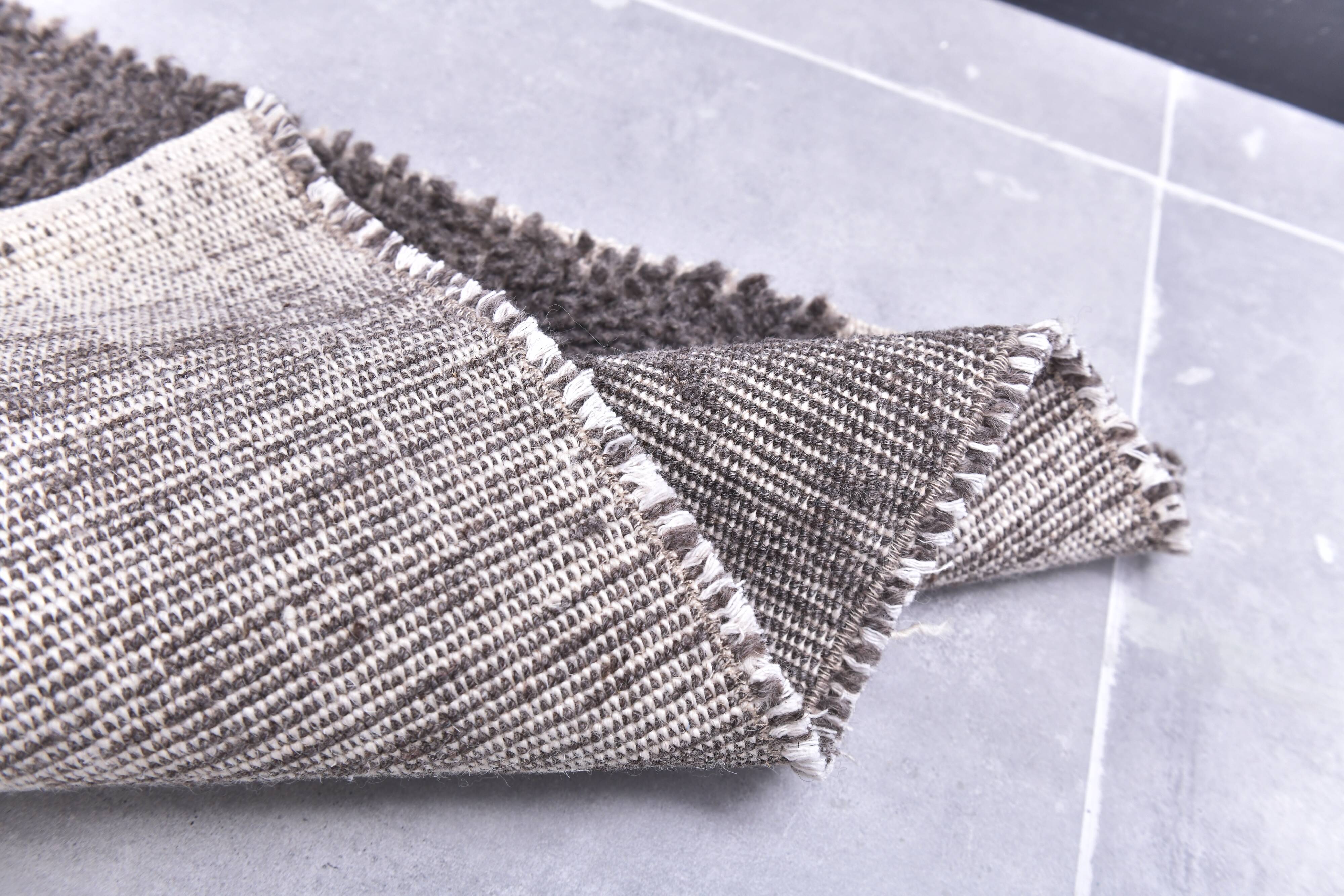 2x7 Brown Handmade Vintage Runner Rug, 64x212Cm