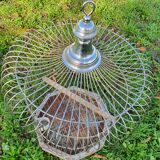 Cage a perroquet ancienne en fer