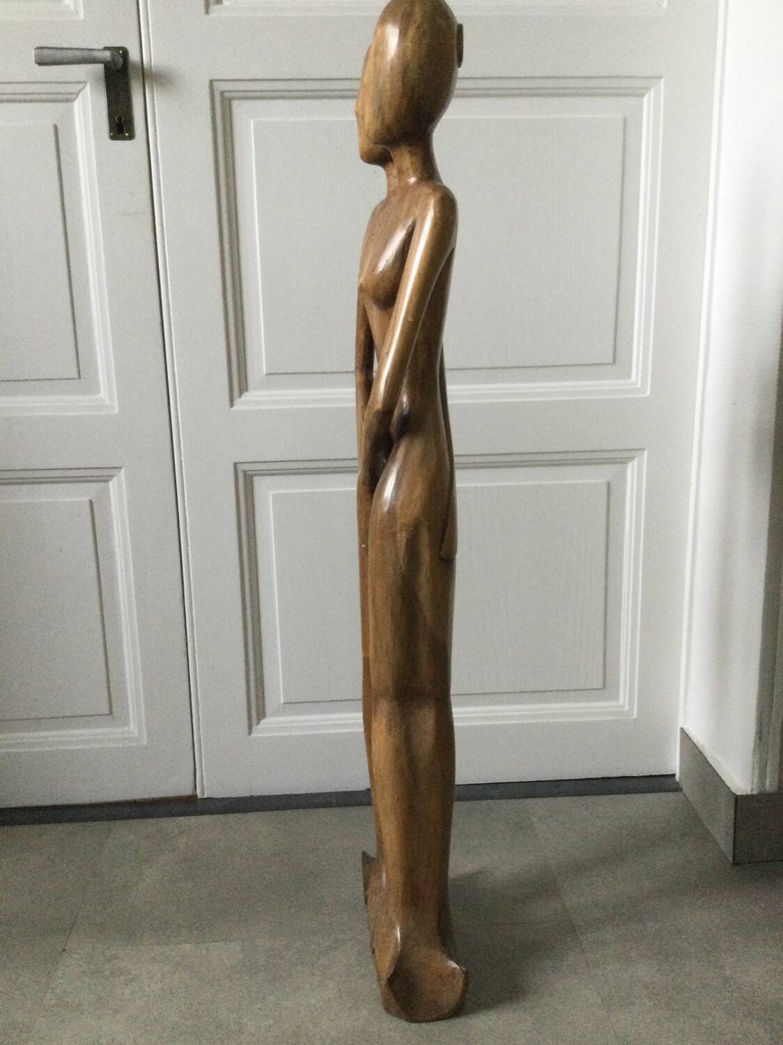 XXL couple sculpture, Scandinavian style, 60s