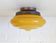Antique Glass Ceiling Light, 100 Year Old Hand Blown Art Deco Sconce