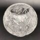 Decorative ball in chiseled Arques crystal