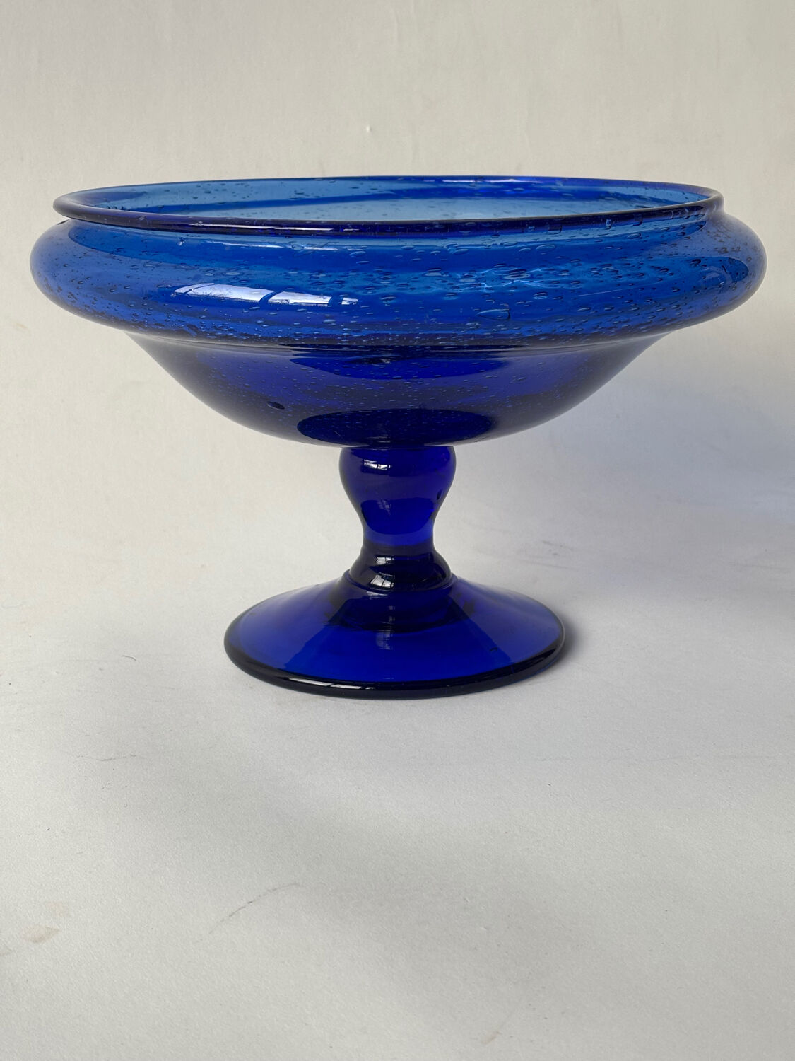 Large blown glass bowl