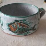 Vallauris ceramic pocket emptier