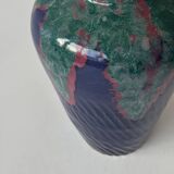 Glazed ceramic vase