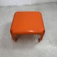 Elena orange coffee table — Vico Magistretti — Metra