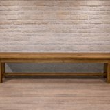 Long oak bench - authentic chic country spirit