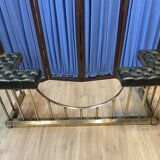 Very nice old chersterfield fireplace bench