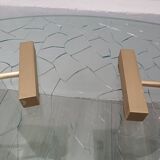 Articulated brass lamps France 1960s