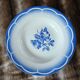 8 mismatched antique deep plates