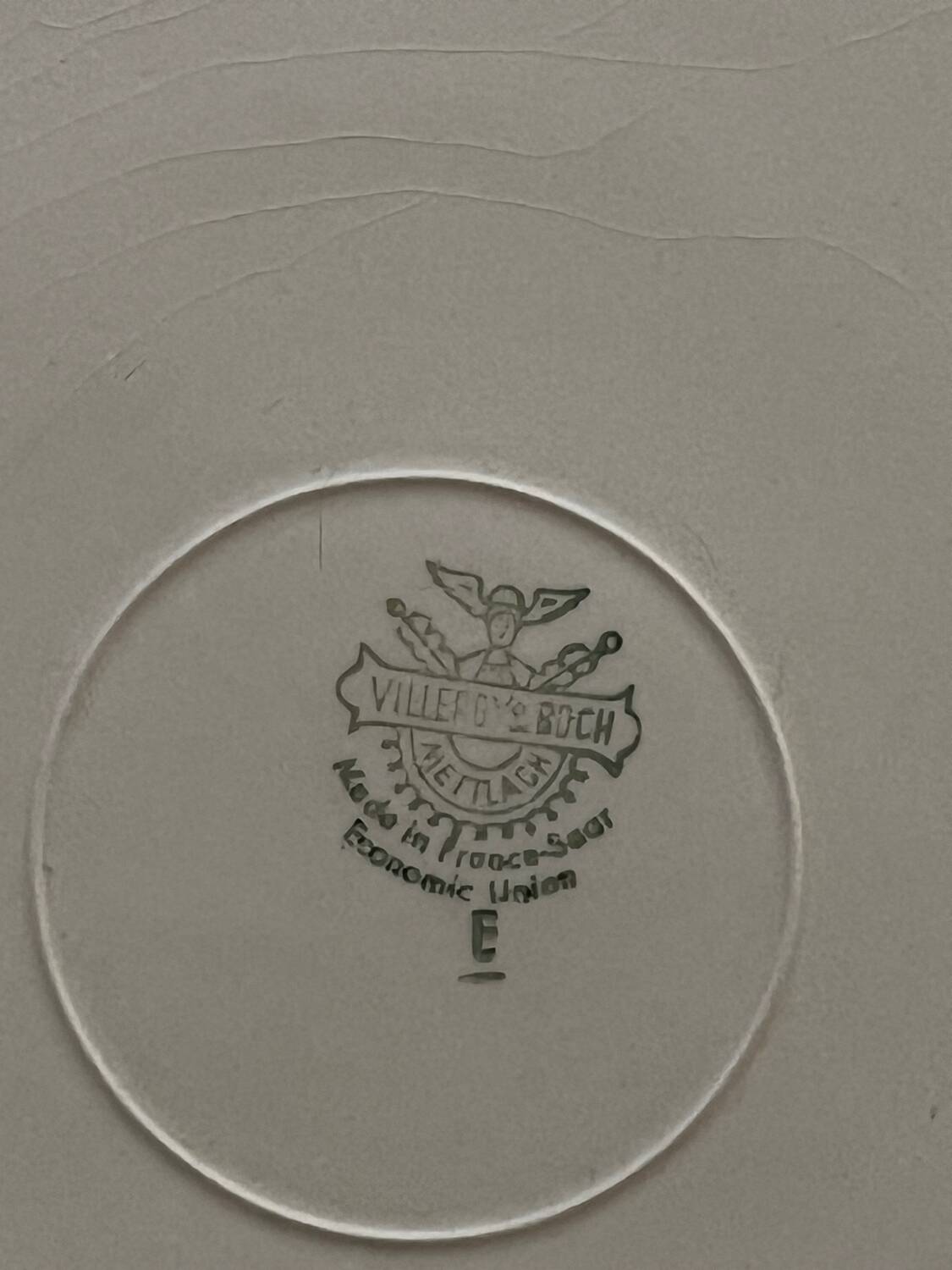 Old Villeroy & Boch Dish – Mettlach – 1950s