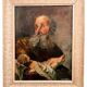 Painting signed GASSMANN (Bernard, 1942) – HSP - Old man carrying a child