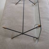 Coffee table by Jacques Adnet model X 1950