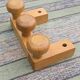 Coat rack with 3 hooks by Guillerme and Chambron