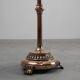 Art Deco Side Table by Daalderop in Red and Yellow Copper, The Netherlands