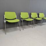 Vintage Dsc 106 Side Chairs By Giancarlo Piretti For Castelli, Set Of 4
