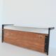 Vintage 1950s coat rack / hat rack