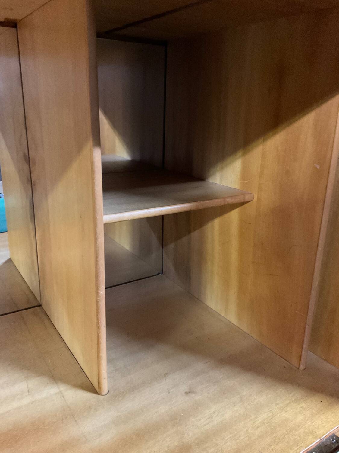 Vintage teak bar/secretary cabinet