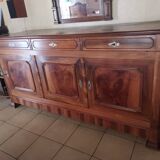 Low cabinet with 3 doors and 3 drawers