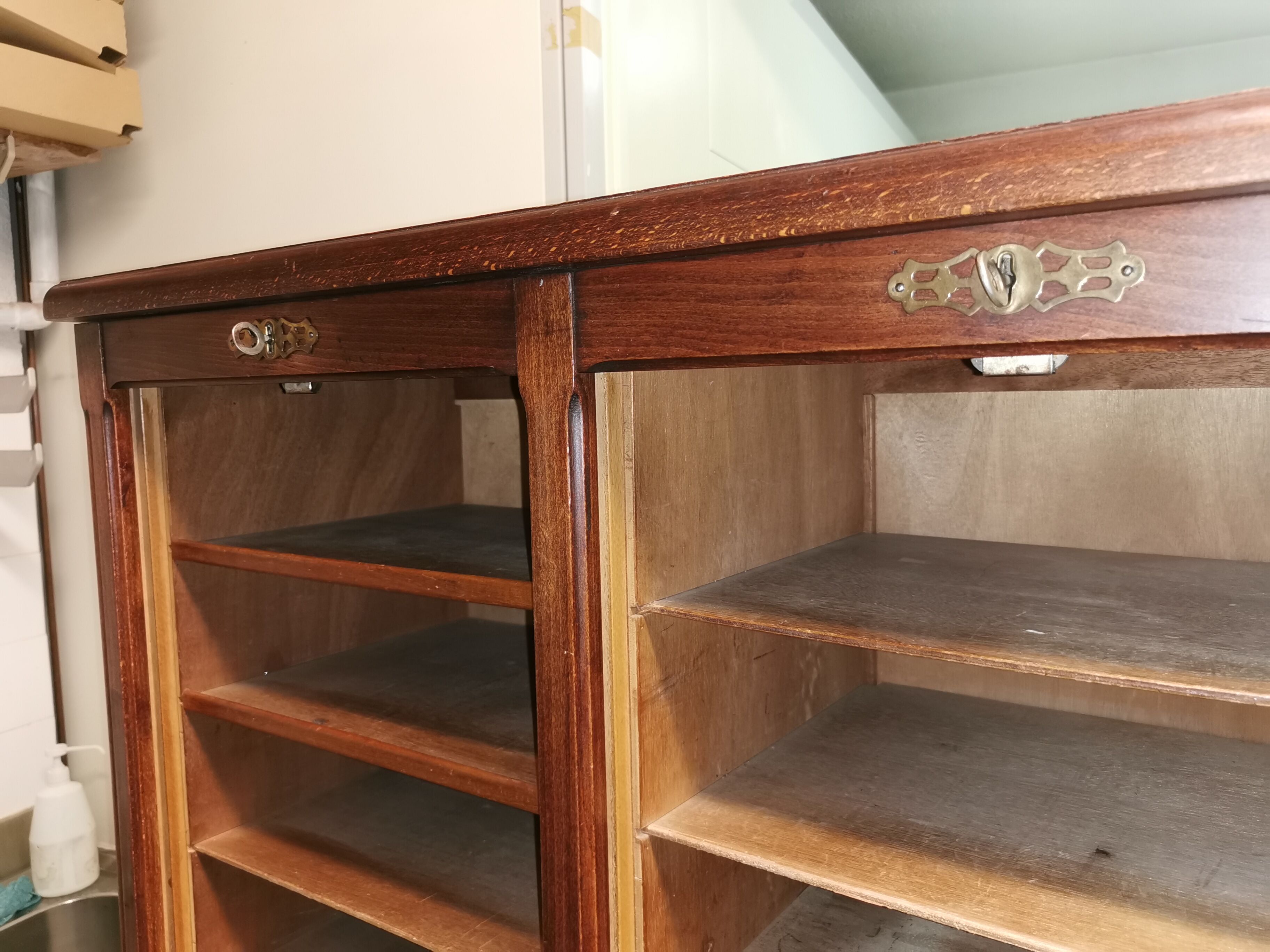 Furniture double curtain binder