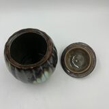 Trio of art deco vases from Thulin pottery