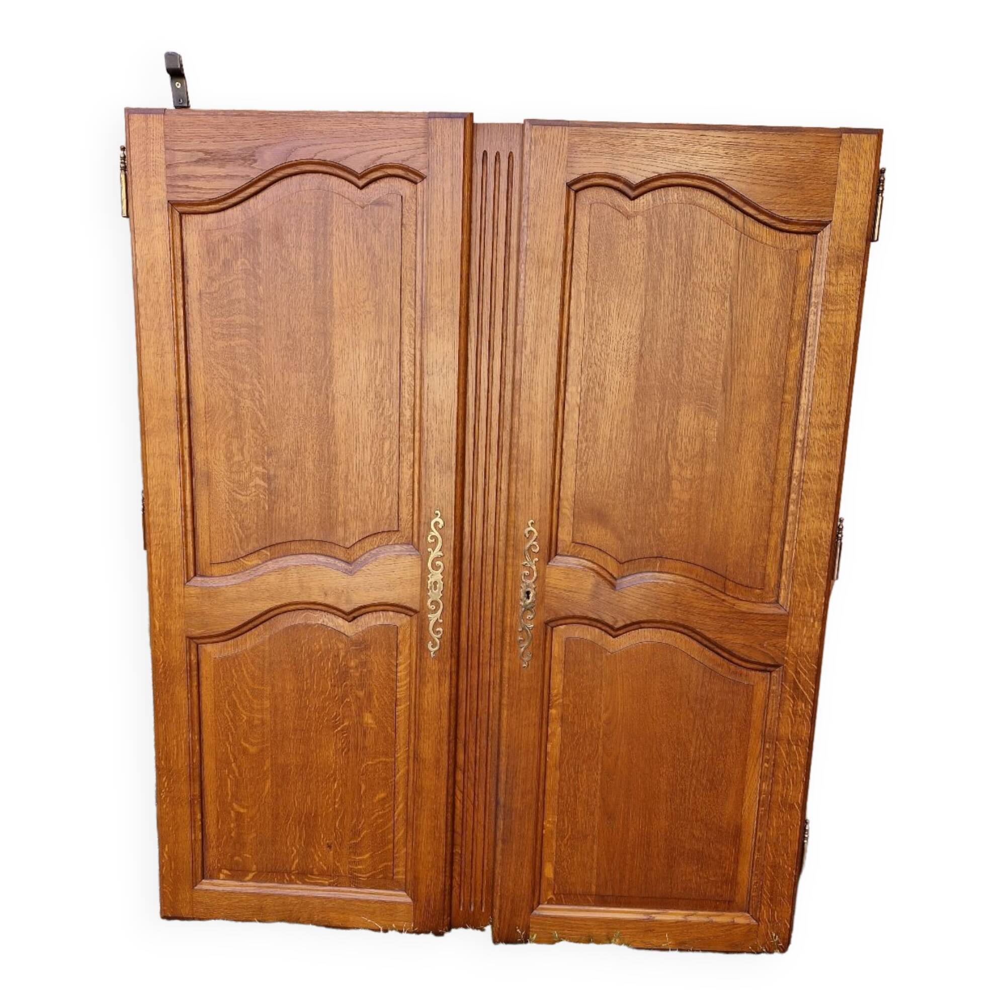 Paire de portes en chene
