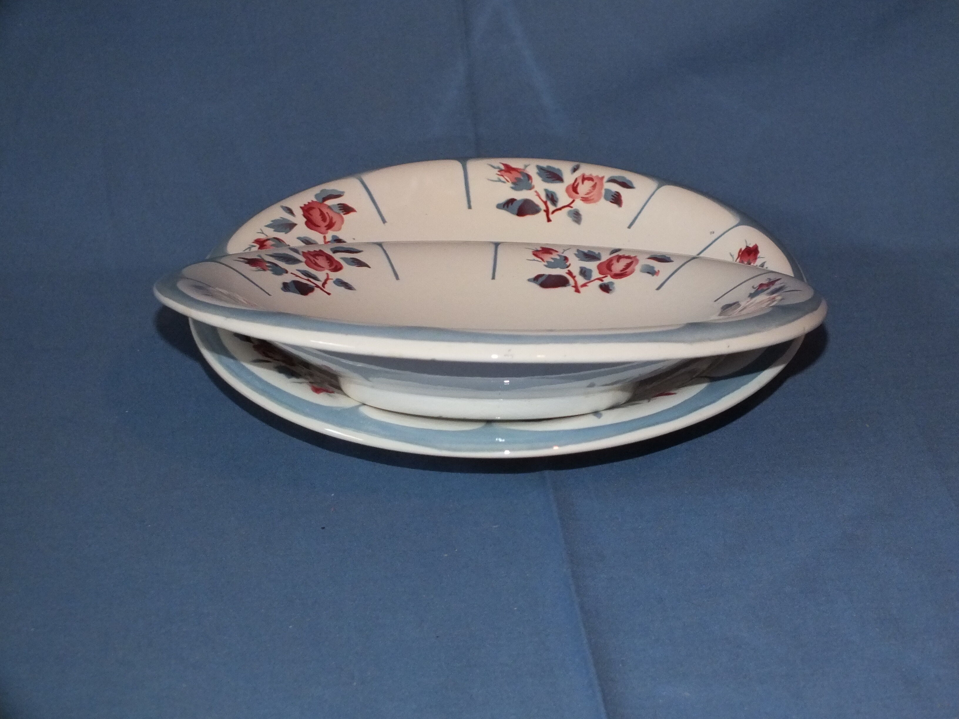 Pair of cups - vintage displays - Digoin Sarreguemines model Ninette