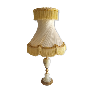 lampe de table en albatre