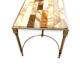Coffee Table Hollywood Regency Italian Marble