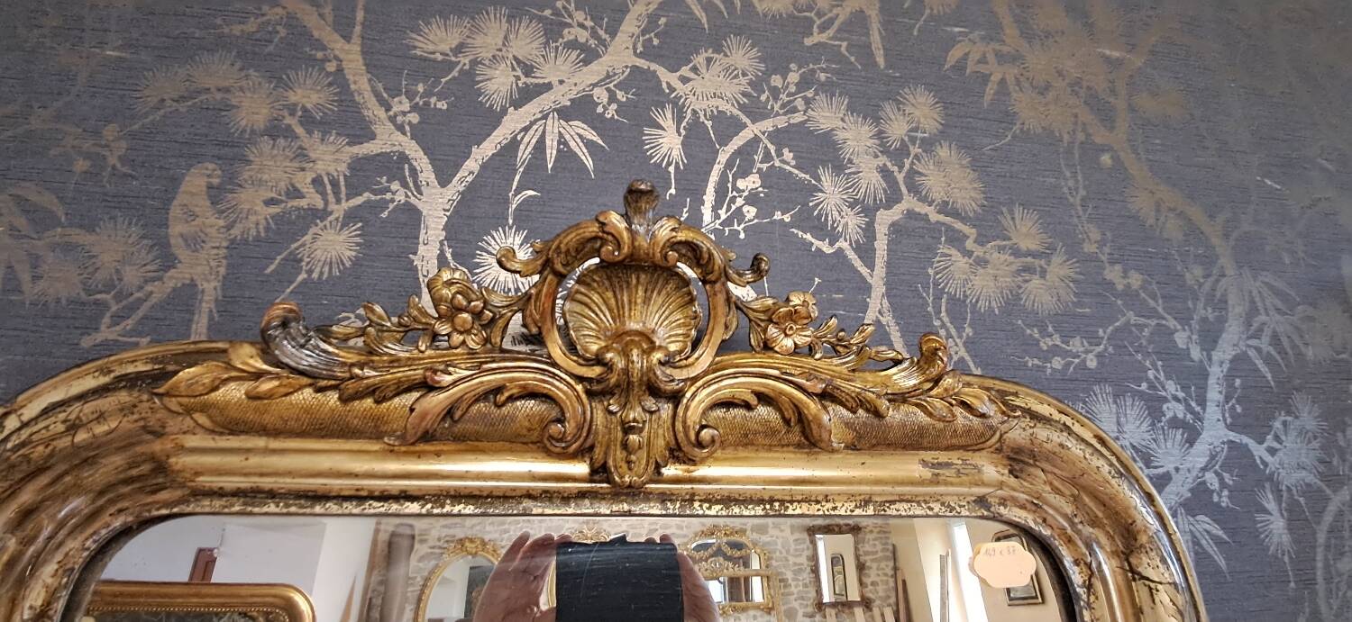 Miroir époque Louis Philippe 149 x 87