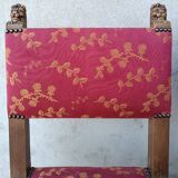 Paire de chaises Louis XIII en noyer