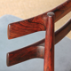 Set of 6 chairs by Poul Hundevad, Scandinavia