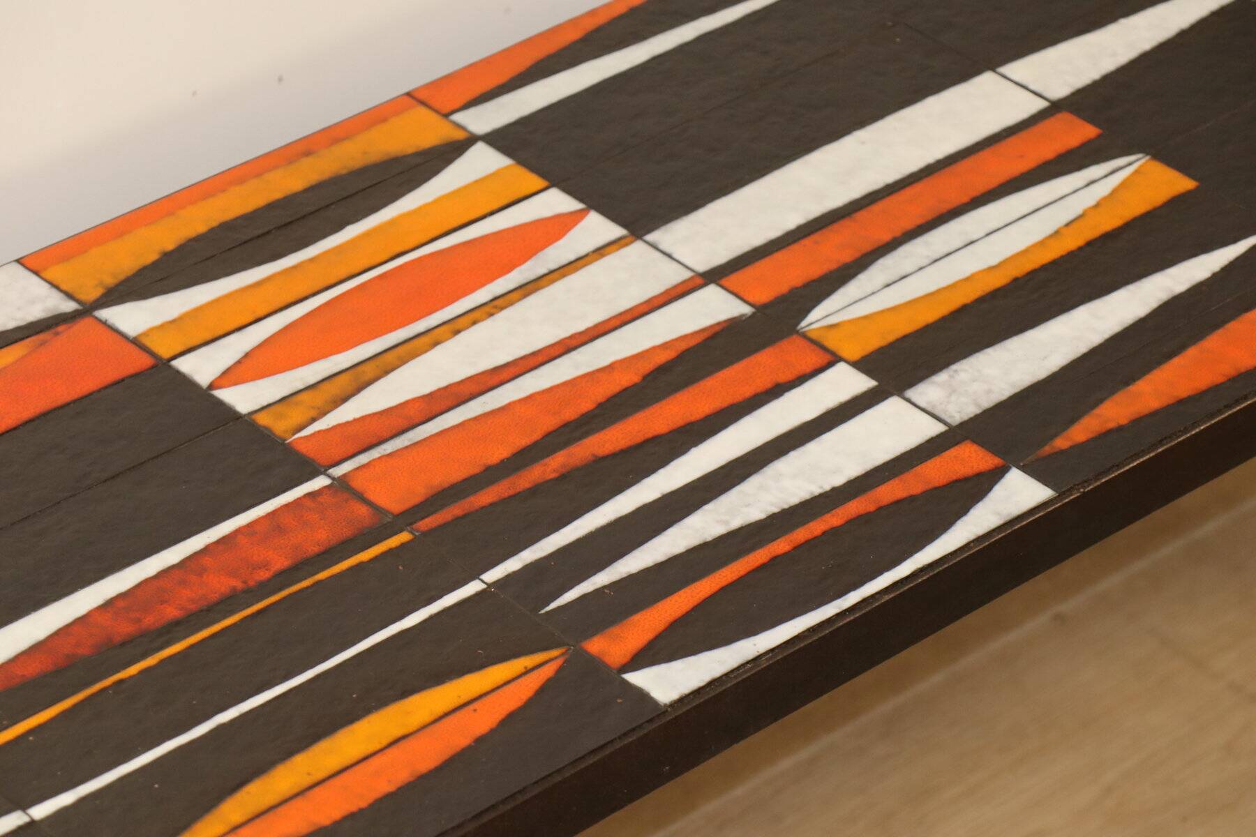 Ceramic coffee table by Roger Capron, 1960