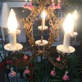 Porcelain luster 5 branches